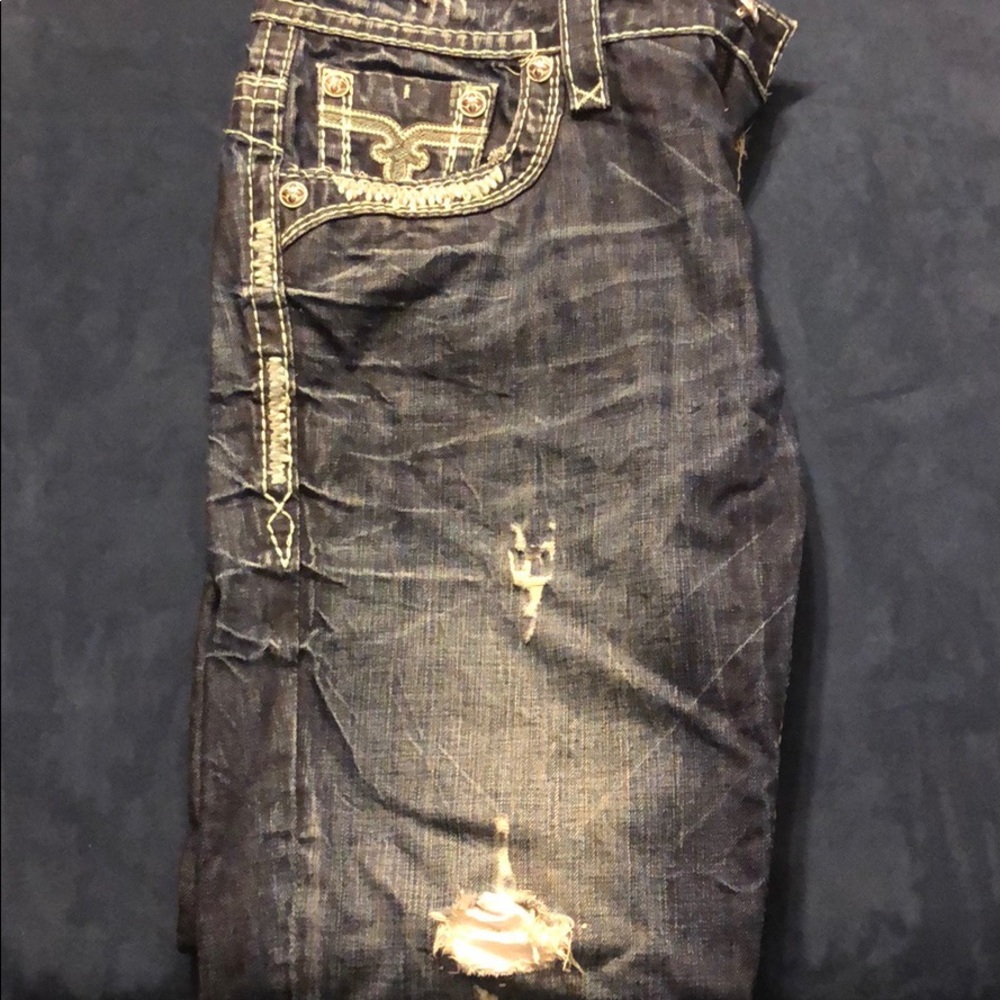Men’s Buckle Rock Revival jeans!